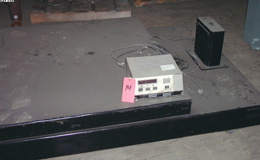 TOLEDO Model 8140 Digital Scale, 10,000 lb capacity.